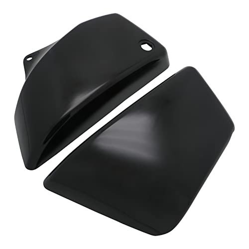 Honda Shadow VT1100 Fairing Battery Covers (Glossy Black)