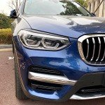 Stylish Gloss Black Headlight Trims for BMW X3/X4