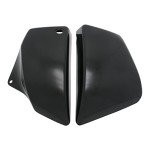 Honda Shadow VT1100 Fairing Battery Covers (Glossy Black)