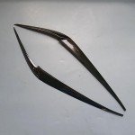 Stylish Gloss Black Headlight Trims for BMW X3/X4