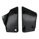 Honda Shadow VT1100 Fairing Battery Covers (Glossy Black)