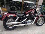 Honda Shadow VT1100 Fairing Battery Covers (Glossy Black)