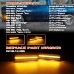 Arelokpri LED Side Marker Lights for Dodge Ram