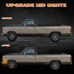 Arelokpri LED Side Marker Lights for Dodge Ram