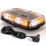 LINKITOM 48 LED Magnetic Strobe Light for Vehicles