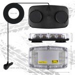 LINKITOM 48 LED Magnetic Strobe Light for Vehicles