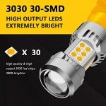 Super Bright Amber LED Turn Signal Bulbs