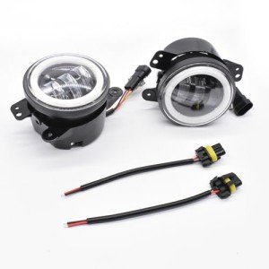 Jeep Liberty Fog Light Assembly, 2-Pack, LED DRL
