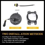 Jeep Liberty Fog Light Assembly, 2-Pack, LED DRL