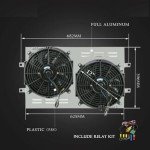 Chevy Radiator Shroud Fan Relay for 1963-1968