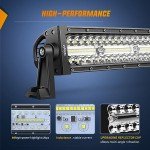 Nilight 13.5-Inch LED Light Bar Combo for Vehicles