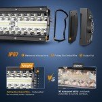 Nilight 13.5-Inch LED Light Bar Combo for Vehicles