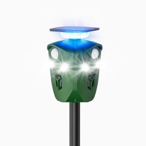 Solar-Powered Deer Repellent with Motion Sensor