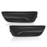 Black Fog Light Covers for 2013-2015 Chevy Malibu