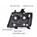 Aresparts Headlight Assembly for 2007-2014 Chevy