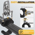 Light Bar Mount Clamp for Bullbars and Roof Racks