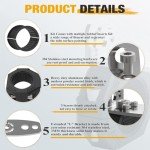 Light Bar Mount Clamp for Bullbars and Roof Racks
