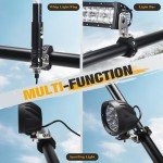 Light Bar Mount Clamp for Bullbars and Roof Racks