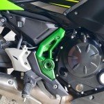 Kawasaki Ninja 650 Z650 Frame Side Covers (Green)