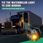 Watermelon Turn Signal Light Bracket Set - 2 Pcs