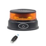 Amber Magnetic Beacon Light for Trucks and Cars