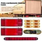 LED Boat Trailer Light Kit with Wiring Harness