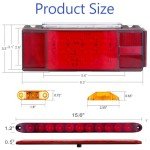 LED Boat Trailer Light Kit with Wiring Harness