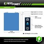 32 Pack 3.2V LiFePO4 Lithium Battery Cells