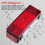 LED Boat Trailer Light Kit with Wiring Harness