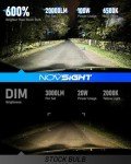 NOVSIGHT 9005 9006 LED Fog Light Bulbs