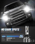 NOVSIGHT 9005 9006 LED Fog Light Bulbs