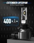NOVSIGHT 9005 9006 LED Fog Light Bulbs