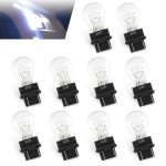 Anyhut 10-Pack 3157 Turn Signal & Brake Bulbs