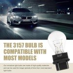 Anyhut 10-Pack 3157 Turn Signal & Brake Bulbs