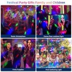 2-Pack Sound Activated Disco Ball Party Lights