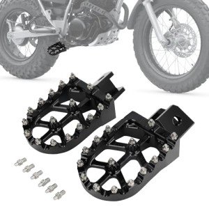 Wider CNC Foot Pegs for TW 200 Dirt Bikes