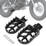 Wider CNC Foot Pegs for TW 200 Dirt Bikes
