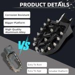 Wider CNC Foot Pegs for TW 200 Dirt Bikes