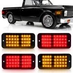 Bestview Side Marker Light Set for Chevy Trucks