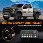 28.4" 80 LED Emergency Strobe Light Bar