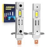AHOBXD H1 Super Bright 6500K Fog Light Bulbs