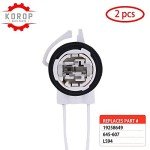 Light Socket Wire Harness Repair Kit (2 Pack)