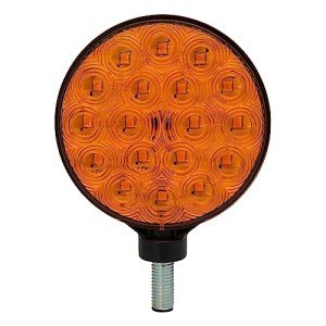 DUNTUO 4" Dual-Face Amber Hazard Warning Light