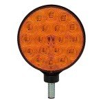DUNTUO 4" Dual-Face Amber Hazard Warning Light