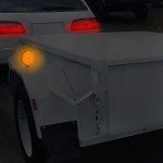 DUNTUO 4" Dual-Face Amber Hazard Warning Light