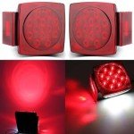 LIMICAR 12V LED Trailer Light Kit with Wiring