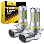 AUXITO 9145 LED Fog Light Bulbs - 6500K Cool White