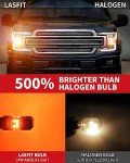 LASFIT LED Amber Turn Signal Bulbs for Ford
