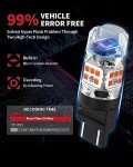 LASFIT LED Amber Turn Signal Bulbs for Ford
