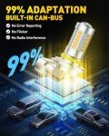 AUXITO 9145 LED Fog Light Bulbs - 6500K Cool White